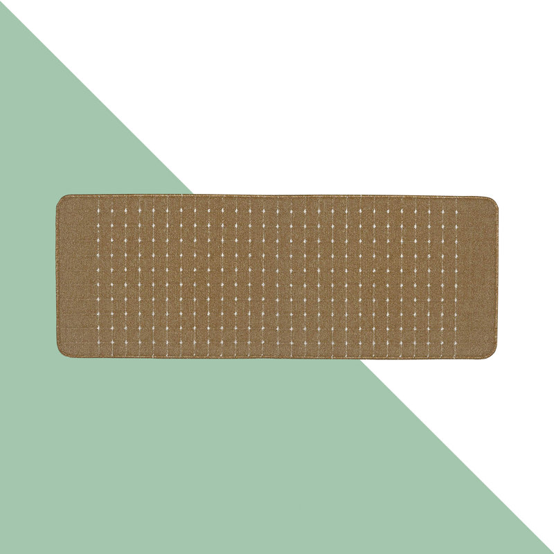 Navya Kitchen Mat, Chestnut, Runner 67 x 180cm