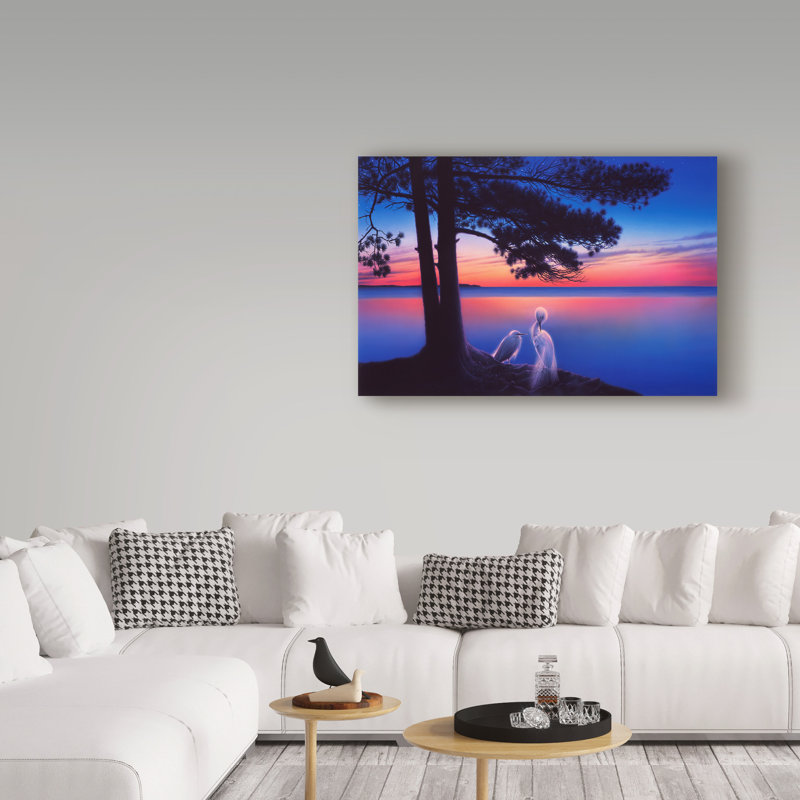«Serenity» par Hilkiah, impression sur toile tendue, H 12 po x l 19 po x P 2 po