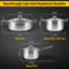 Yarbro 6 - Piece Stainless Steel Cookware Set