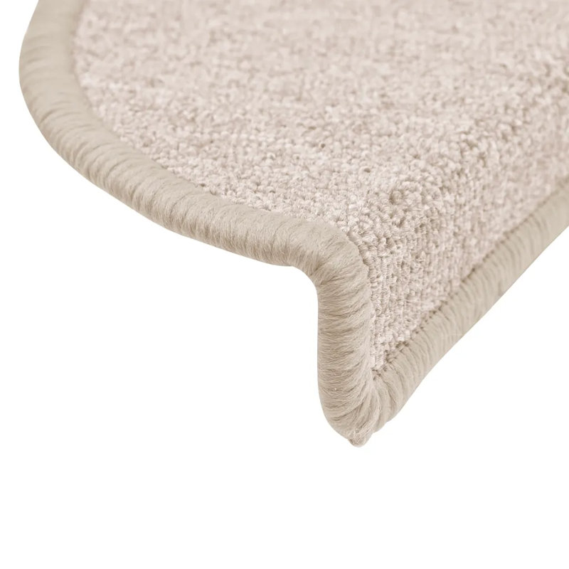 Carpet Stair Treads Taupe 56x17x3 cm
