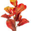 Vickerman 45" Orange Fiddle Leaf Spray. It measures 45 by 7 inches. It includes 2 pieces per bag.