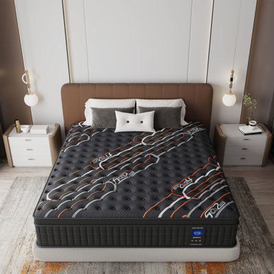 10"/12"/14" Memory Foam Hybrid Mattress With Individually Pocketed Springs Motion Isolation Pressure Relief CertiPUR-US Certified Mattress In A Box