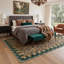 Tapis vert / brun Alissa Zagora-1341003960