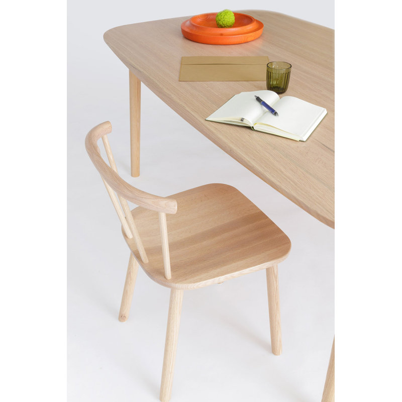Studio Oak Dining Table, 29" H x 72" L x 40" D, Oak Nature