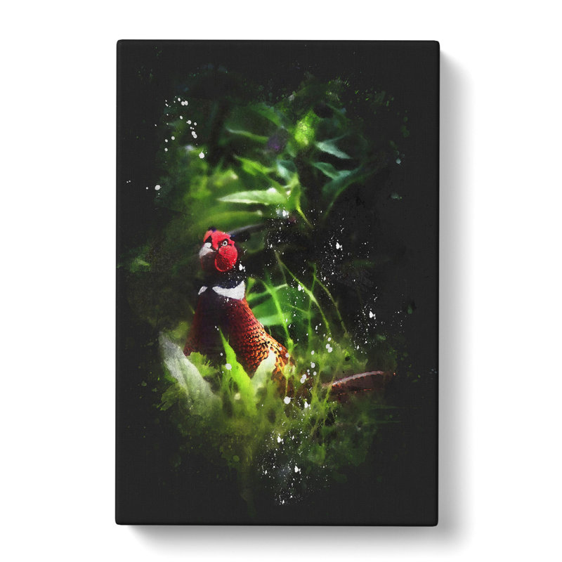 Pheasant Bird Vol.1 - Wrapped Canvas, 50cm H x 35cm W x 3cm D