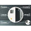 Huldar Glass Flat Wall Mirror