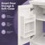 Meuble-lavabo 4 tiroirs avec porte-serviettes Heywood-1245188486