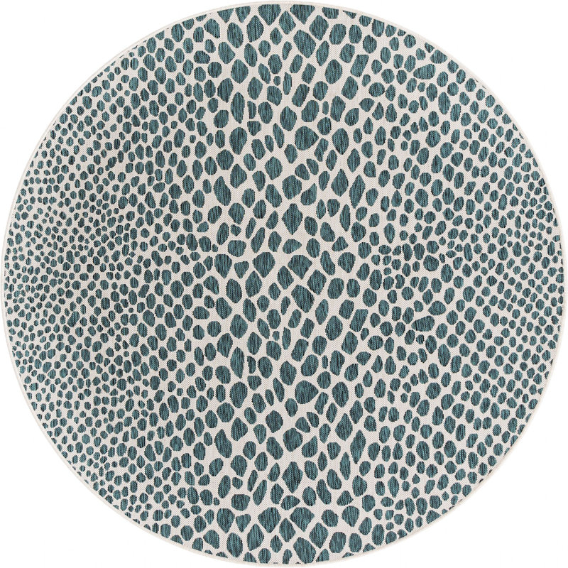 Tapis d'extérieur Destiny, Rond 6 pi 7 po