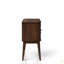 Desserte 2 tiroirs et 2 armoires Mid Century Modern
