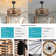 Cromaghs 18.11" - Bamboo and Rattan Woven Metal Frame Ceiling Fan Light Kit with Remote Control