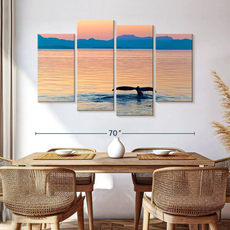 Brampt Whale Dive, 42"H x 68"W