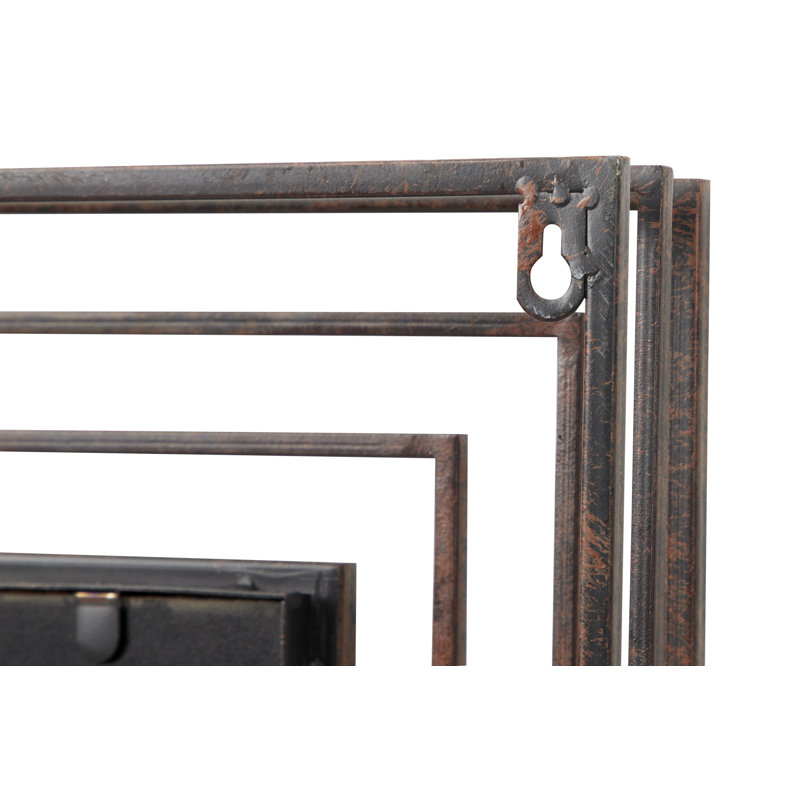Alford Metal Square Wall Mirror