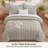 Bedsure Tufted Embroidery All-Season Microfiber Comforter Set-110508883-112864478