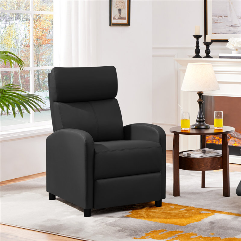 Ranford 61.5cm Wide Zero Gravity Recliner, Black