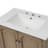 Caspian 30" Vintage Bathroom Vanity With Ceramic Sink & Adjustable Shelves-416482479