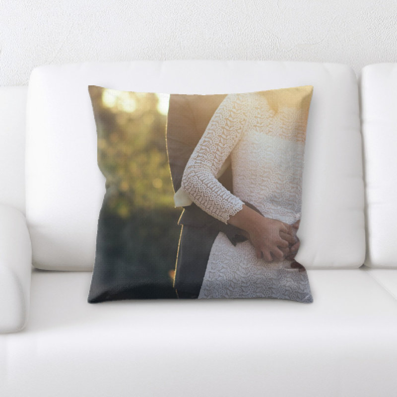 Microsuede Throw Pillow