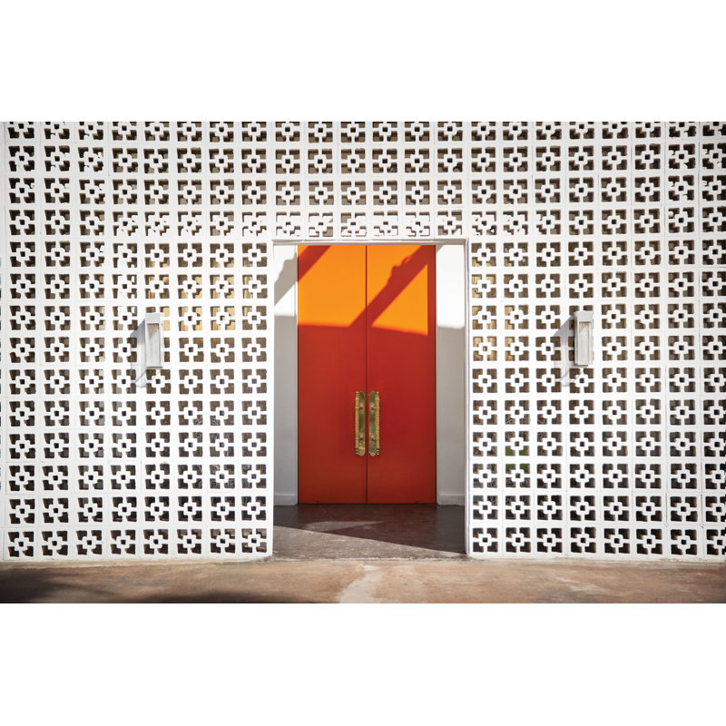 Rook LED Outdoor Flush Mount, Bronze, 6.5W, 20" H x 5.8" W x 5.8" D