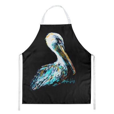 No Pattern Bib Apron
