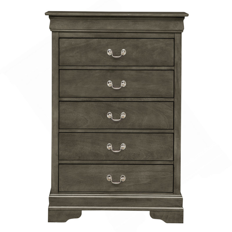 Commode Louis Phillipe G3105-CH, gris, Gris