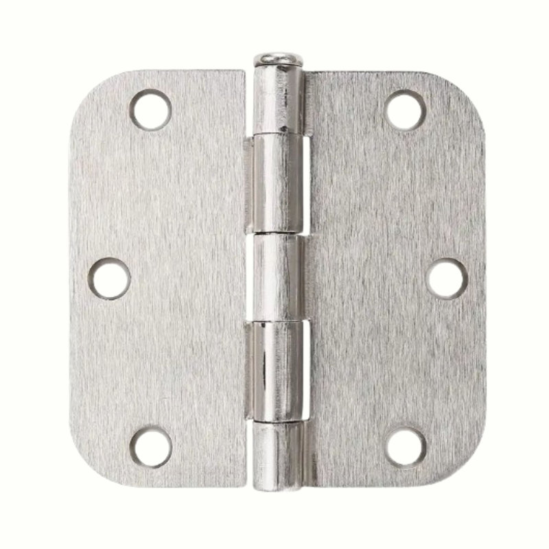 Prehung Interior Door, 5-Lite Small Frosted Glass Design, White Primed, Solid Core, With Jambs Kit, Hinges, And Pre-Drilled Lock & Hinge Holes