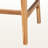 Tobias Rattan and Teak Wood Counter Stool Set, White/Natural Rattan 38.73'' H X 21.85'' W X 19.48'' D