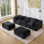 Canapé modulaire rembourré et désossé 6 pièces 6 pièces-613843740-619940503