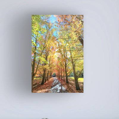 «Colors of Autumn» par Beata Czyzowska - reproduction de photo sur toile tendue