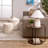 Ottoman, Multi-Functional Combination Set Table Ottoman, Combination Of Ottoman And Table, With Drum Stool, With Storage Space-549357539