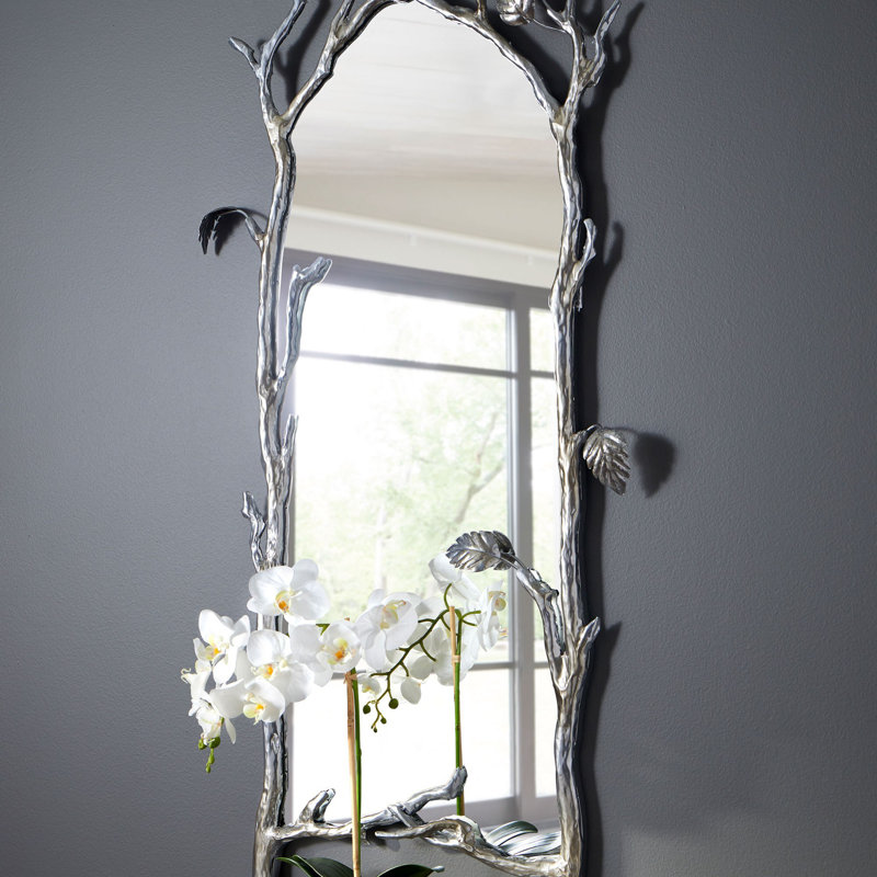 Siren Flat Metal Wall Mirror
