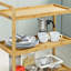 Coen Solid Wood Bar Cart