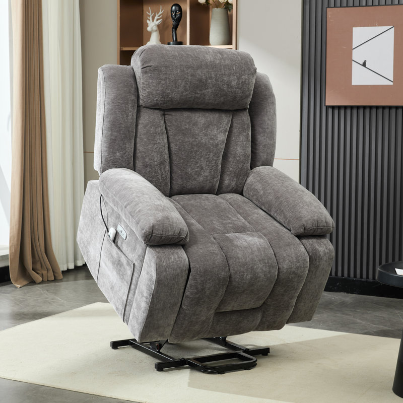 Upholstered Heated Massage Chair