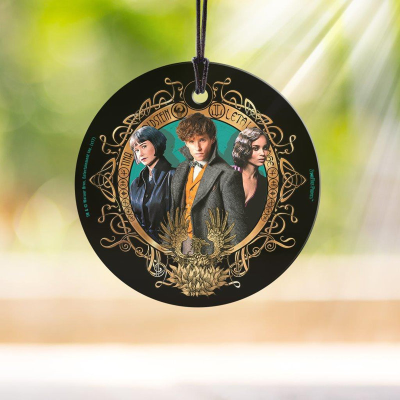 Décoration de cercle fabuleux the crimes of grindelwald phoenix emblème starfire prints