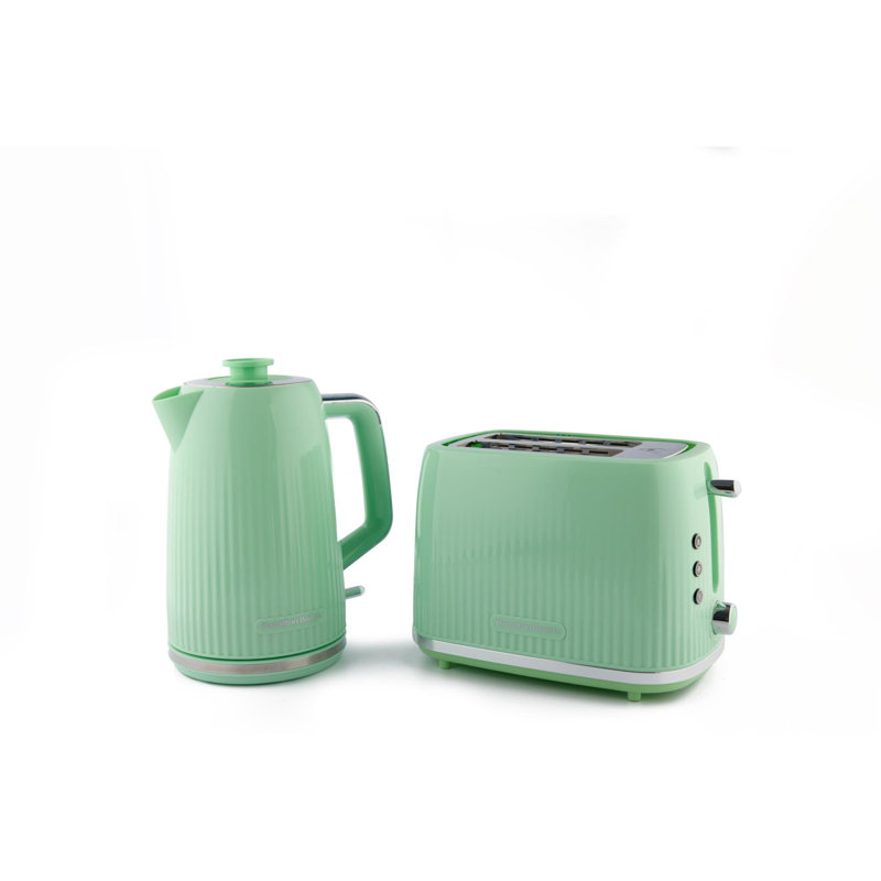 Hamilton Beach Miami 1.7L Kettle and 2 Slice Toaster Set, Green