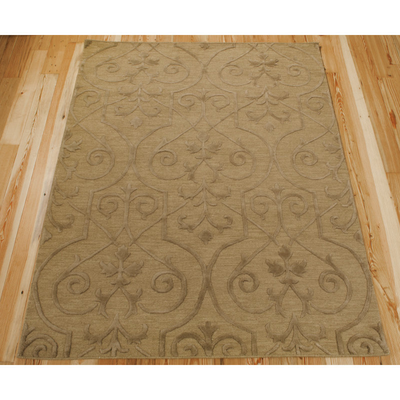 Veney Wool Abstract Rug, Rectangle 7'9" x 9'9"