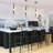 Christobel 3 - Light Unique / Statement Geometric LED Chandelier