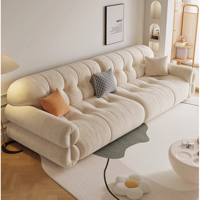 Canapé rétro Creative, H 30,71 po x l 102,36 po x P 39,37 po , 3