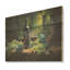 Cabernets Calm - Wine Wood Panel Wall Art On Natural Pine Wood-101408490