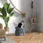 Velvet Elevated Pet Bed