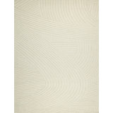 Entro Handmade New Zealand Wool Cream/Ivory Area Rug