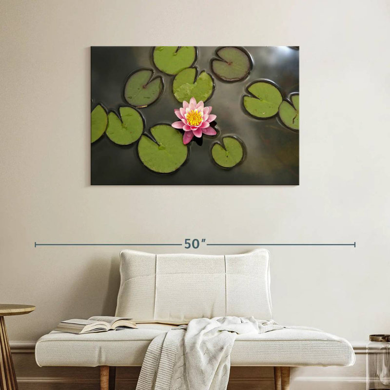 Harnek Water Lily Flower Pads, 26" H x 39" W