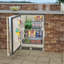 Marvel 24"W. Outdoor 5.1 Cu.Ft. Built-In Refrigerator with Door Storage and Maxstore Bin - Stainless Steel-1877206704