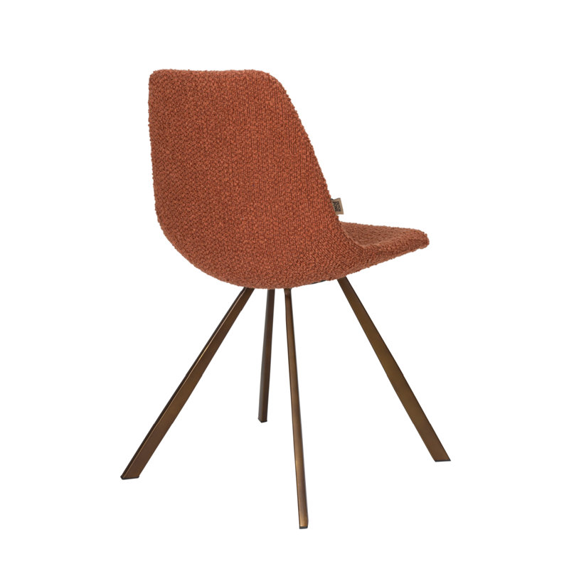 Franky Upholstered Dining Chair, Terra Polyester