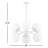 Alex 6 - Light Sputnik Modern Linear Chandelier-1828900073