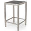 Caggiano Square Metal Outdoor Bar Table , 27'' in. W 27'' in. D