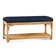 Banc de rangement en osier Summer Retreat