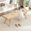Banc en bois massif et canne Brylynn-1744925504