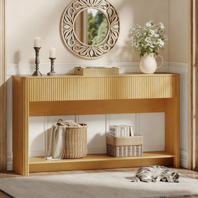 Console de style champêtre