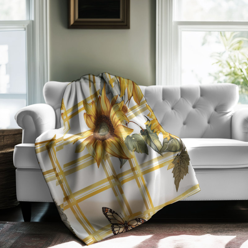 Ensoleillé - couverture de qualité supérieure 1 pièce Sunny, L 50 po x L 60 po