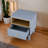 Modern Single Drawer Wood Bedside Table, Compact Nightstand, Nordic Style with Storage-106721932