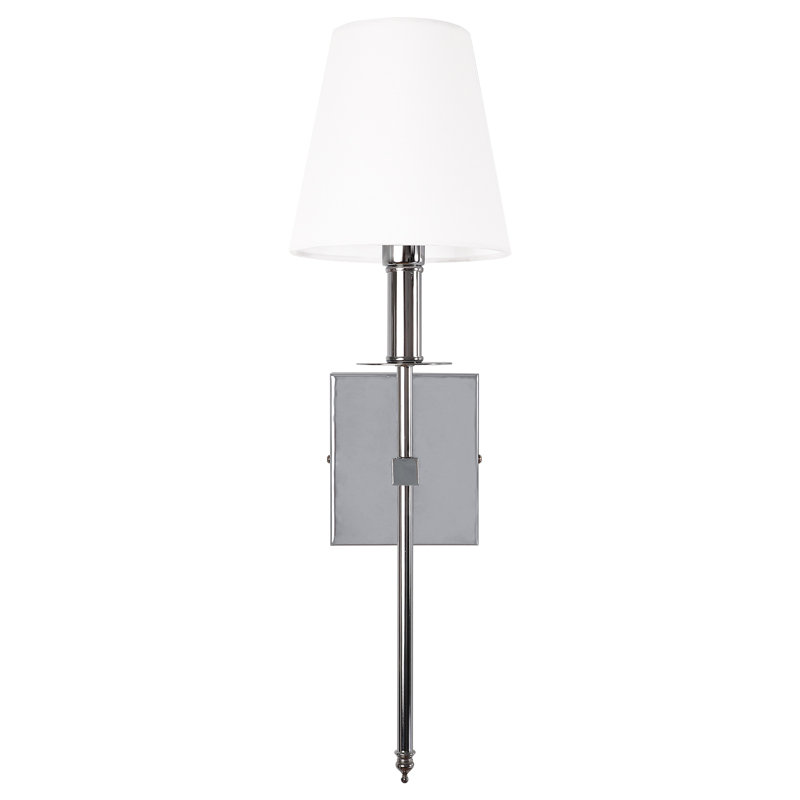 1 - Light Dimmable Wallchiere, Chrome